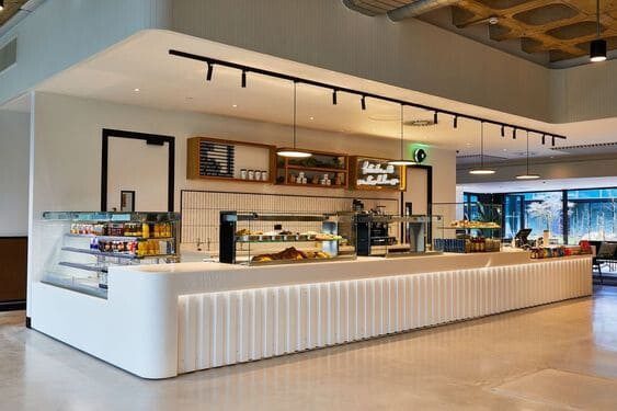 Quầy line buffet 