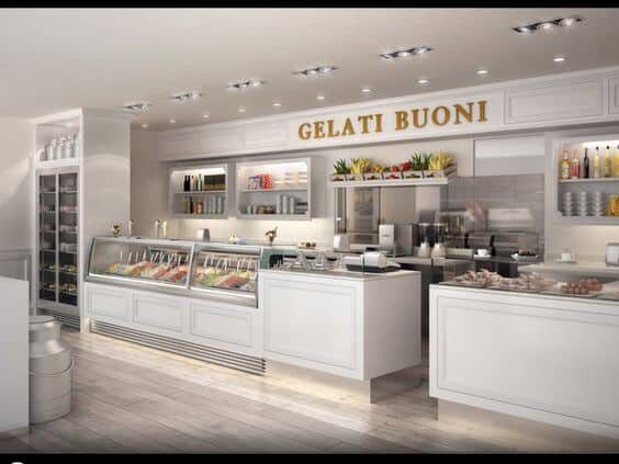 Quầy line buffet 