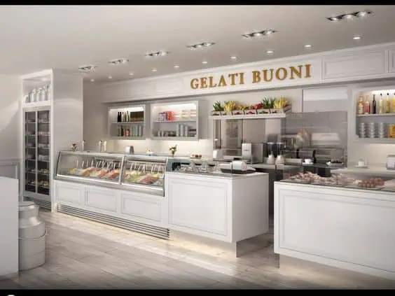 Quầy line buffet 