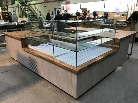Quầy line buffet 