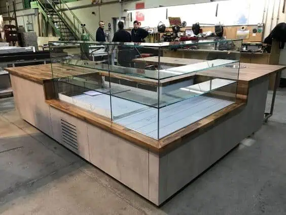 Quầy line buffet 