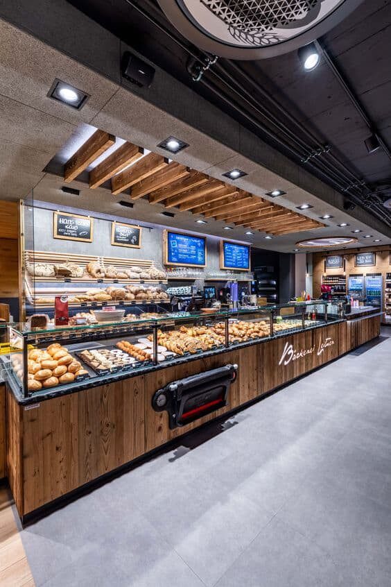  Quầy line buffet 