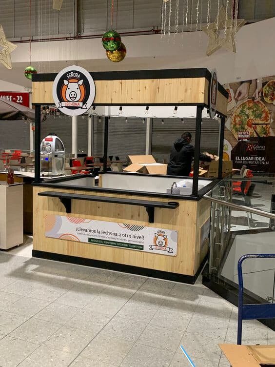 mẫu quầy kingbbq mới