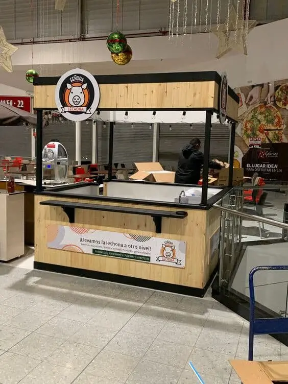 mẫu quầy kingbbq mới