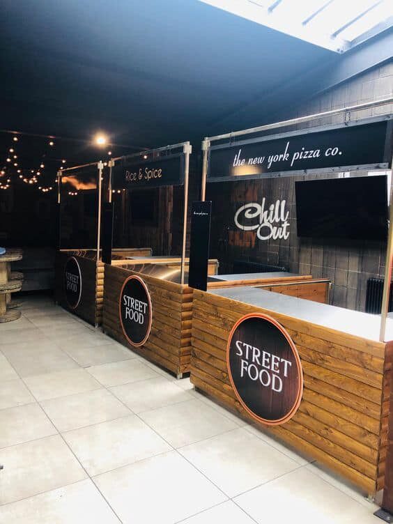 mẫu quầy kingbbq mới