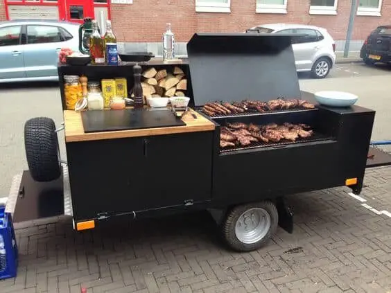 mẫu quầy kingbbq mới