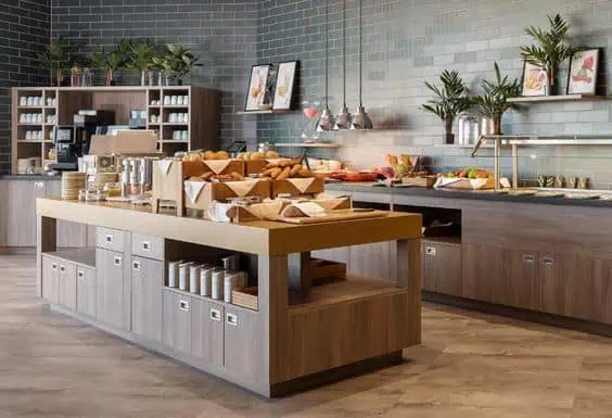 Mẫu quầy line đẹp 