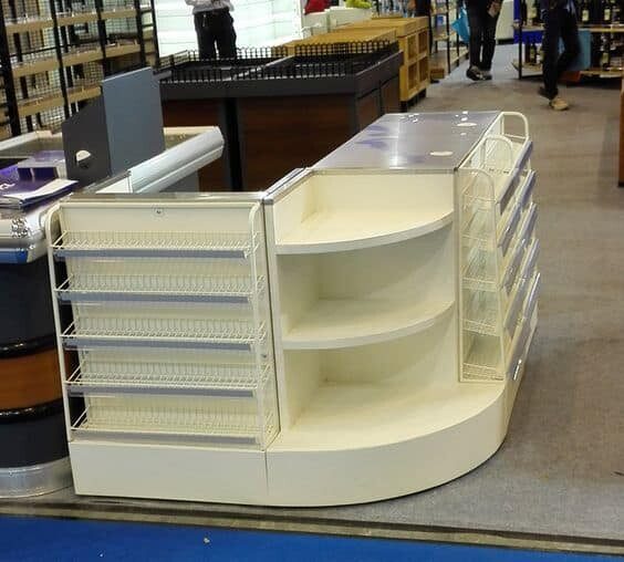 Mẫu quầy thu ngân nhà sách đẹp