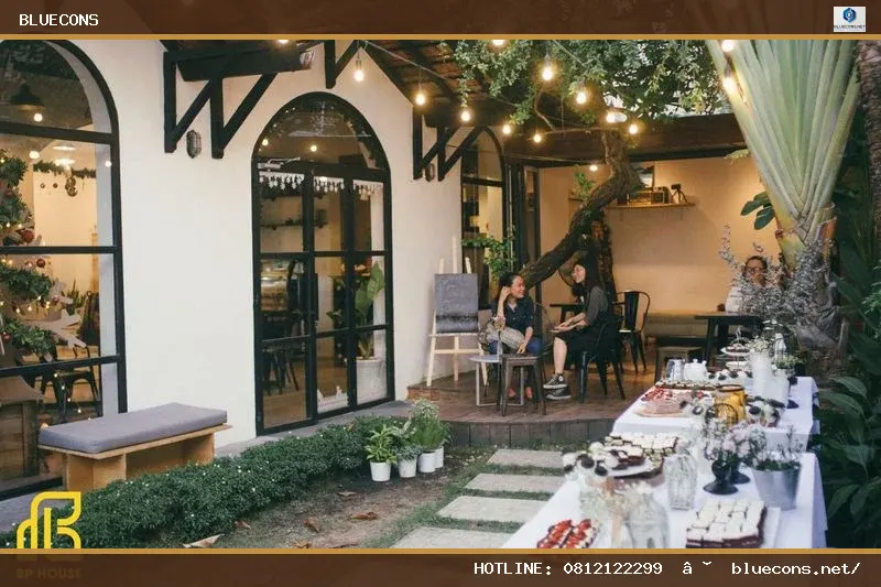 #25 Thiết kế thi công quán cafe đơn giản – hình ảnh Bluecons