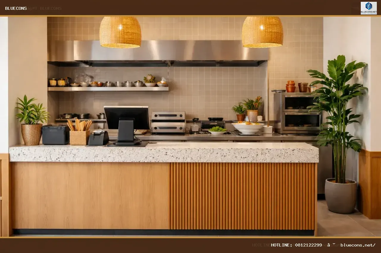 #25 Thiết kế thi công quán cafe đơn giản – hình ảnh Bluecons