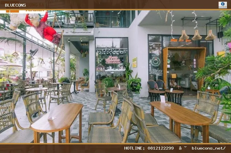 #25 Thiết kế thi công quán cafe đơn giản – hình ảnh Bluecons