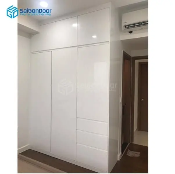 Dự án thi công tủ quần áo tân cổ điển