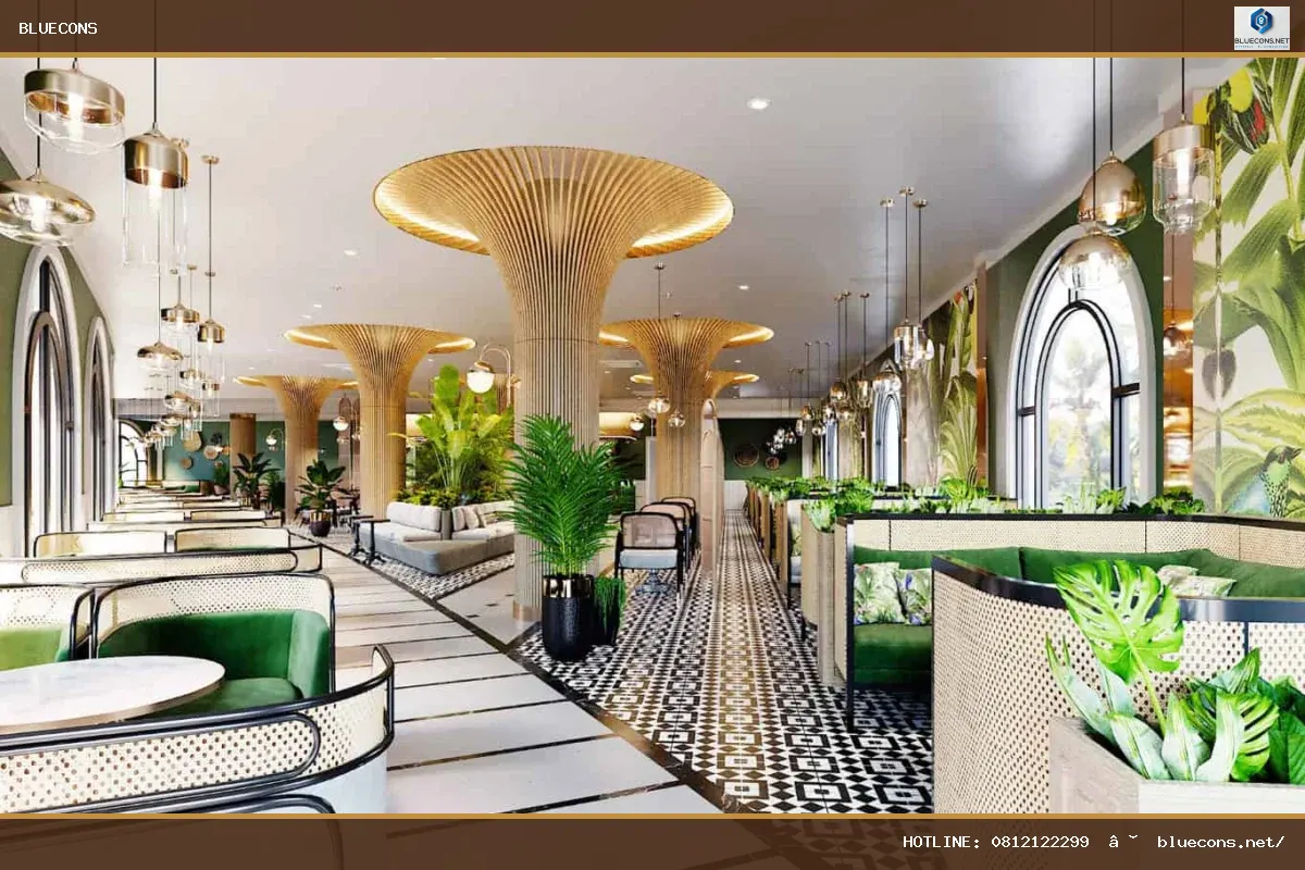 #30 Chuyên thi công thiết kế quán cafe – hình ảnh Bluecons