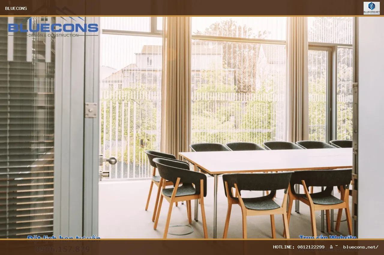 30+ mẫu bàn họp 1m8 gỗ chân sắt tiện ích thịnh hành nhất 2026 – hình ảnh Bluecons