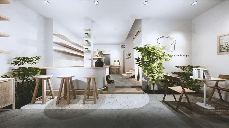 Không gian quán cafe thân thiện, gần gũi