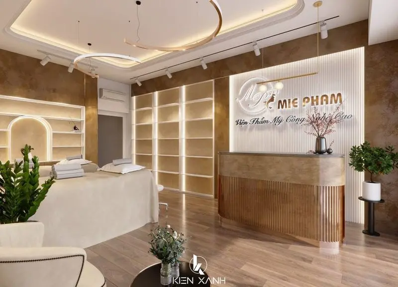 Không gian nội thất spa đẳng cấp