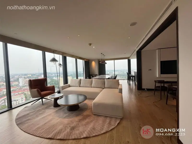 Cảnh quan nội thất khách sạn cao cấp