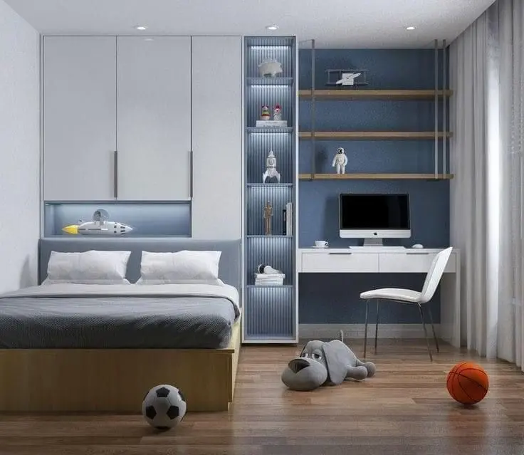 Chi tiết nội thất gỗ công nghiệp