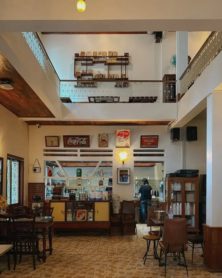 Hình ảnh thi công nội thất quán cafe Linh Tây