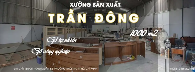 Gỗ công nghiệp giúp quầy thu ngân ấn tượng và sáng tạo hơn