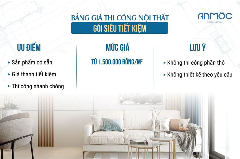 thi công nội thất căn hộ gỗ tiết kiệm chi phí 12 Bảng giá thi công nội thất gỗ siêu tiết kiệm