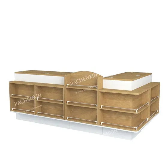 Quầy gỗ bán hàng hiện đại