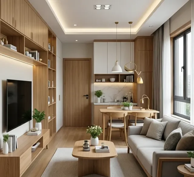 Công ty thi công nội thất gỗ chuyên nghiệp (4)