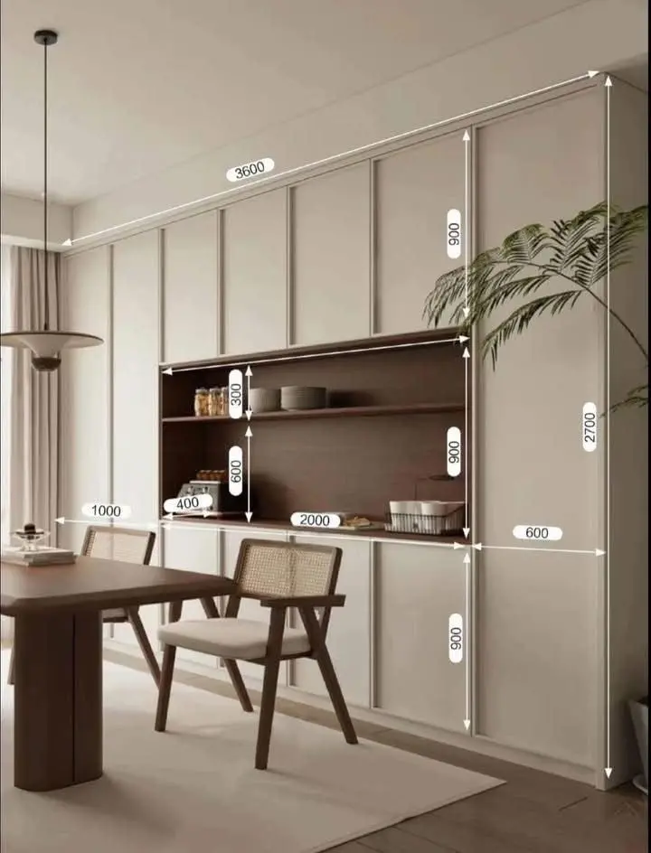 Kích thước tủ bếp tiêu chuẩn (2)