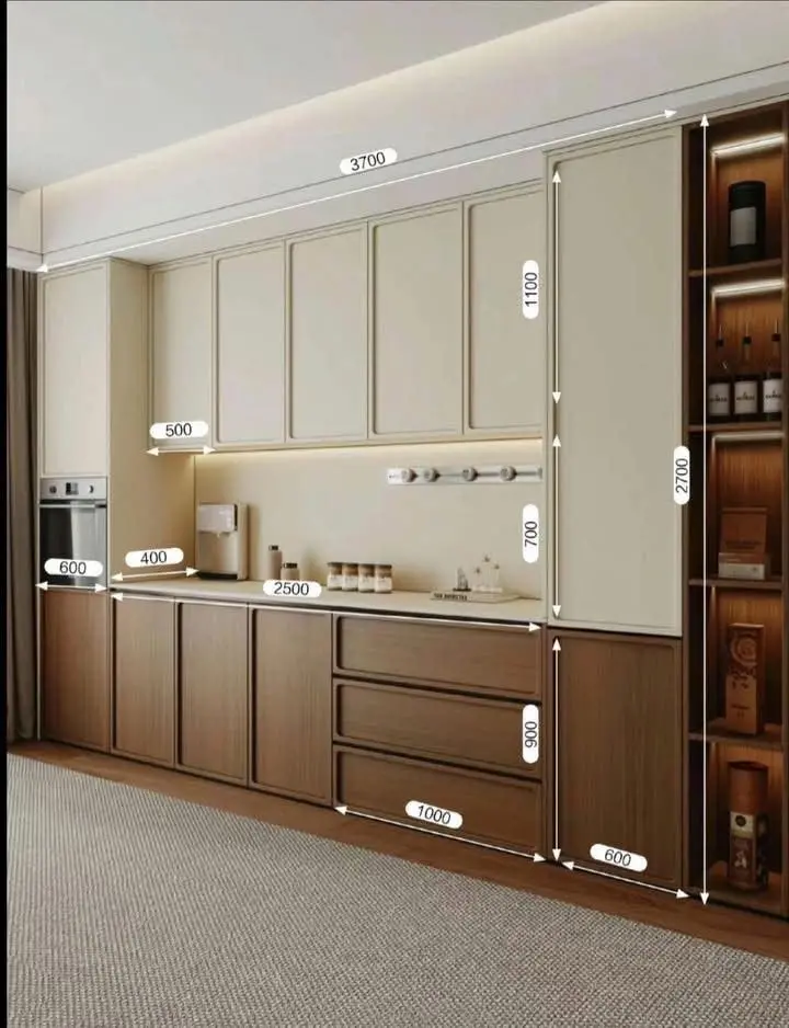 Kích thước tủ bếp tiêu chuẩn (3)