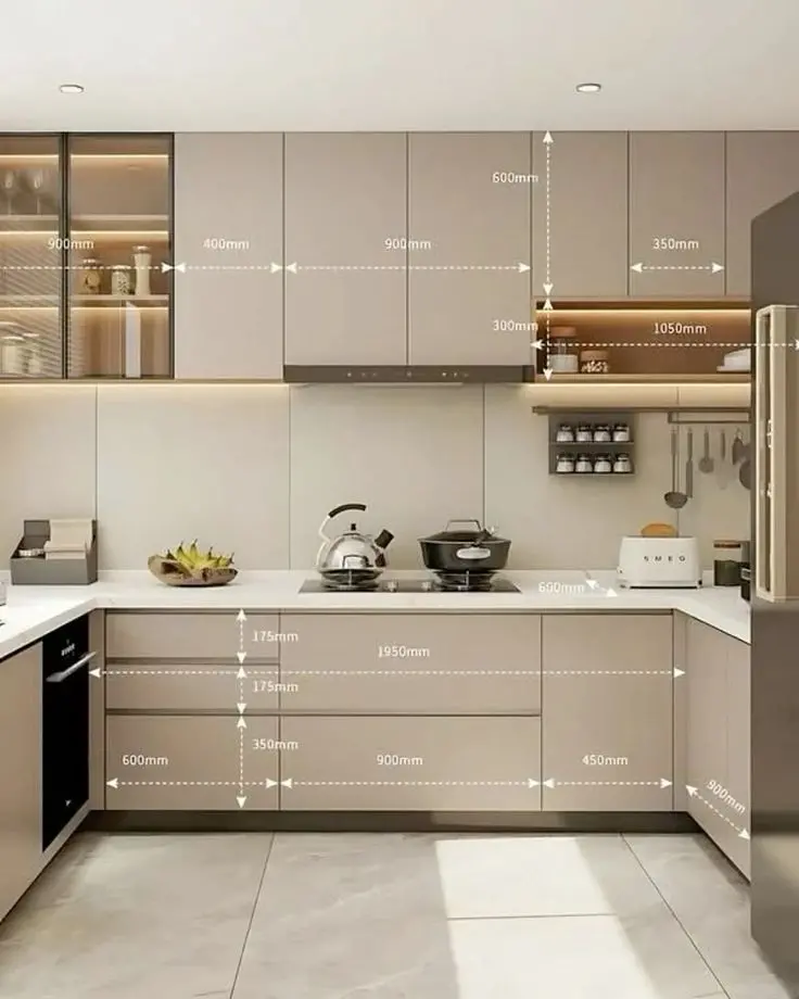 Kích thước tủ bếp tiêu chuẩn (4)