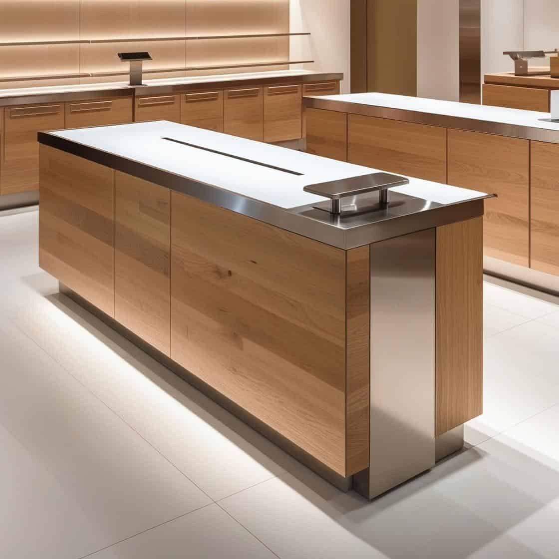 Mẫu Quầy Thu Ngân Đẹp và Hiện Đại Cho Cửa Hàng (2) Mẫu Quầy Thu Ngân Đẹp và Hiện Đại Cho Cửa Hàng (2)
