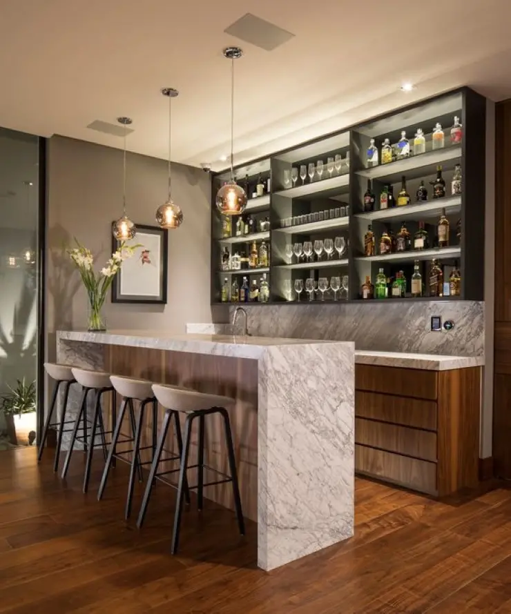 Mẫu quầy bar bếp