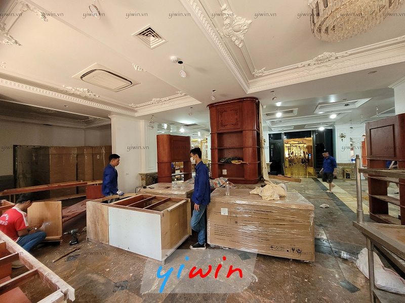 Moi cong viec thi cong noi that khach san deu duoc Yiwin thuc hien ti mi chuyen nghiep
