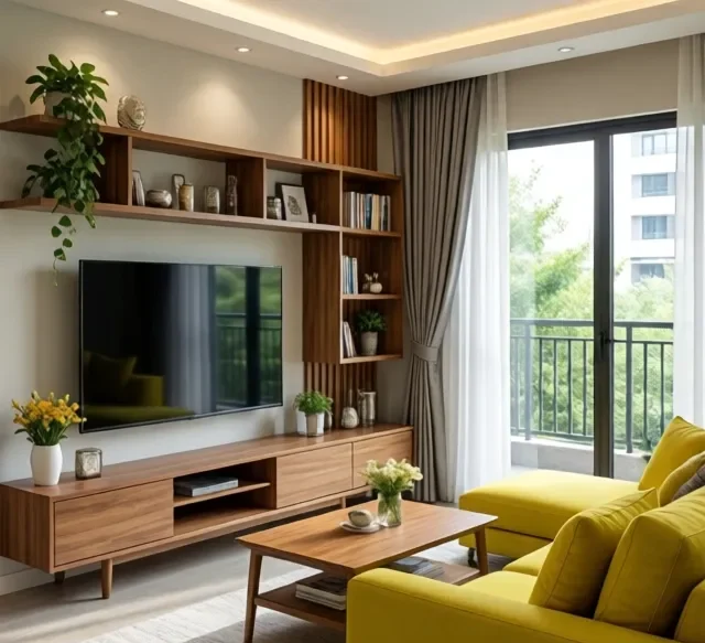 Nội thất gỗ melamine hiện đại (1)