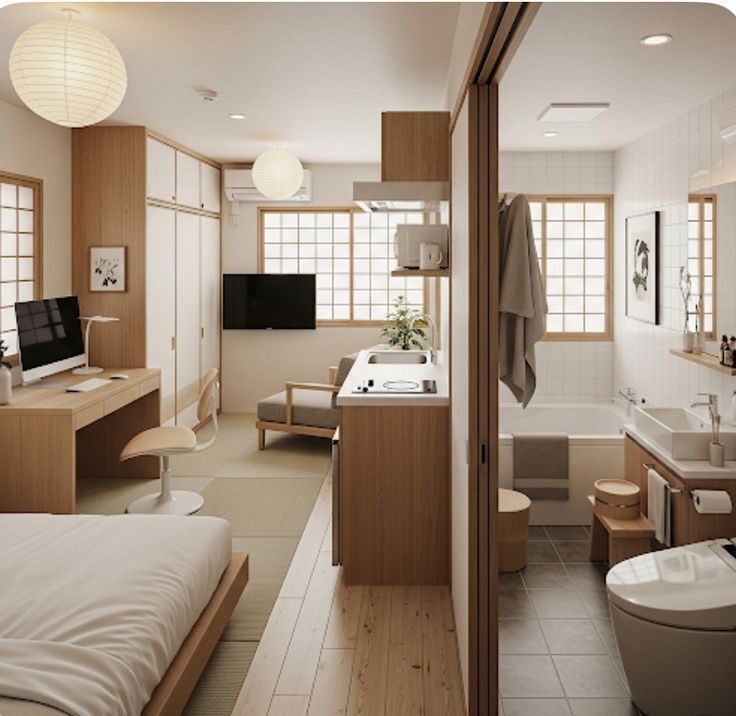 Nội thất phong cách Nhật Bản (3)