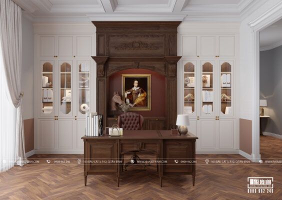 thi công nội thất gỗ căn hộ tân bình 5 Phong cách nội thất Indochine