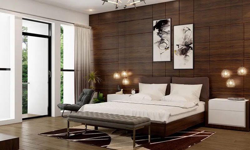 Mẫu giường phong cách Scandinavi
