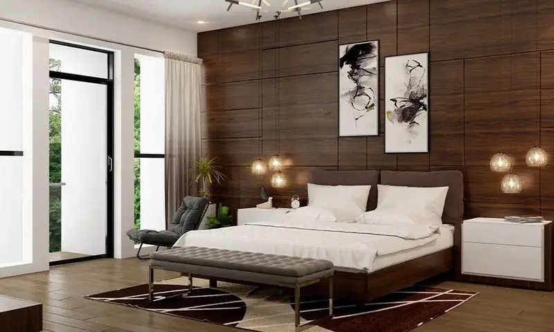 Mẫu giường phong cách Scandinavi
