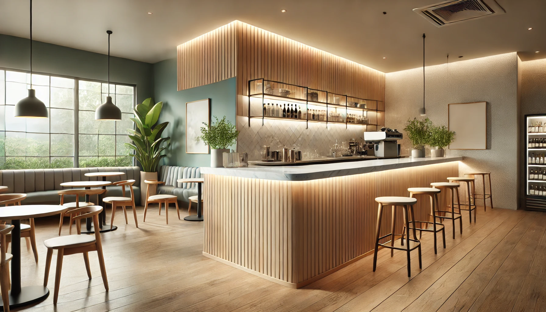 Quầy Bar Cafe Hiện Đại (3)