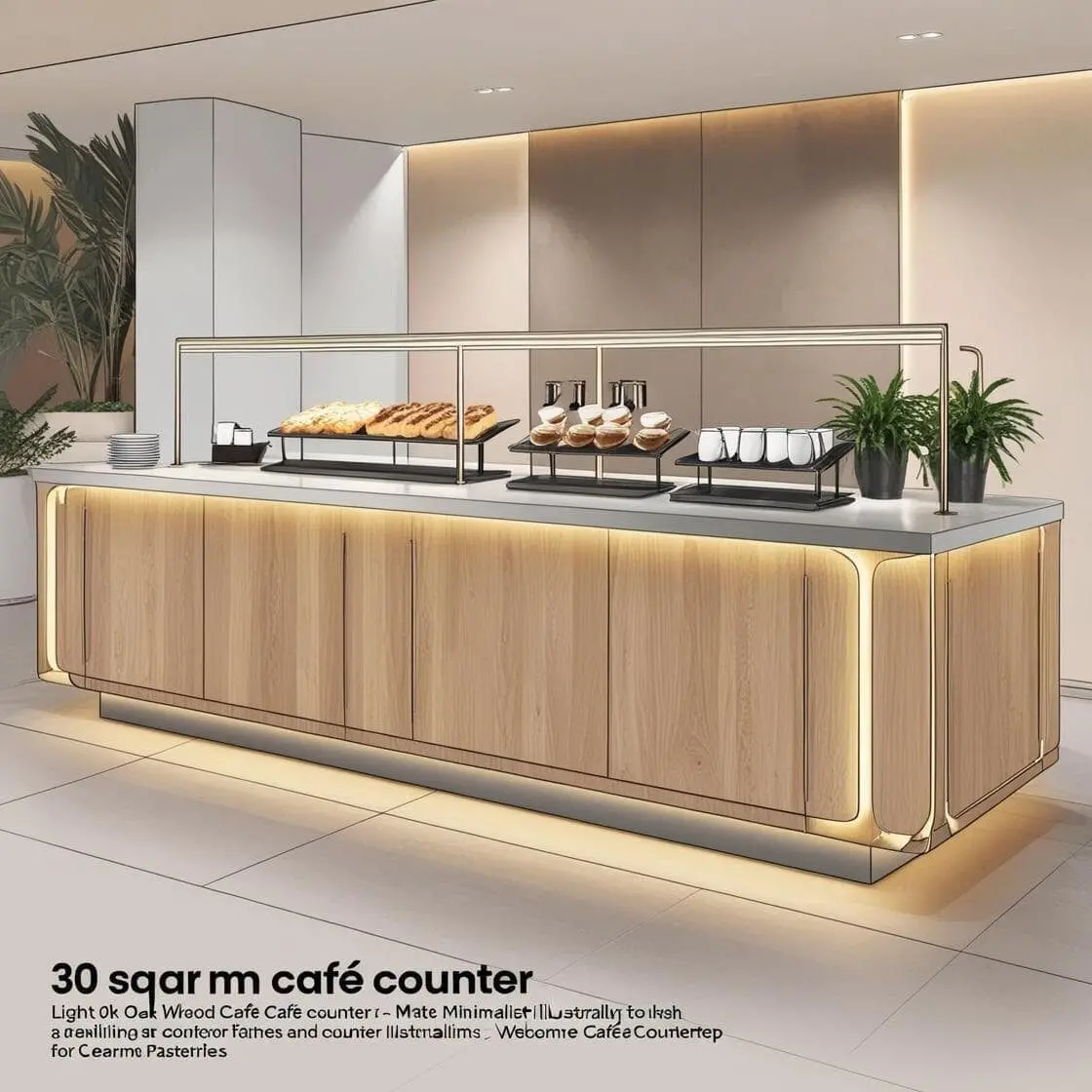 Quầy Quán Cafe Đẹp