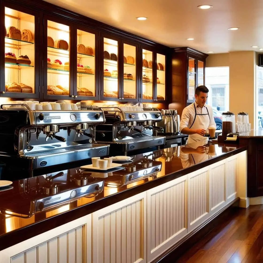 Quầy Quán Cafe Đẹp