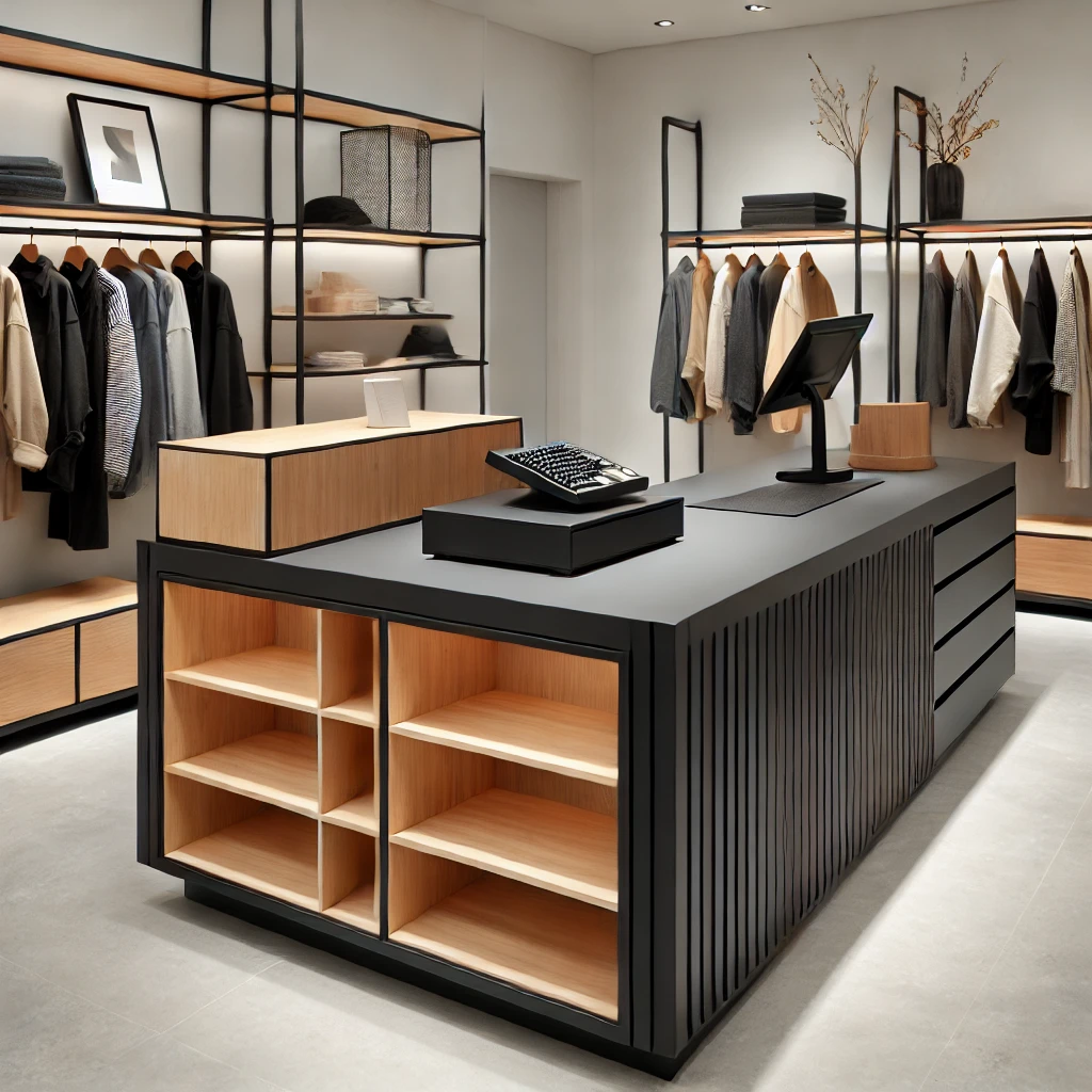 Quầy Thu Ngân Cho Shop Quần Áo (4) Quầy Thu Ngân Cho Shop Quần Áo (4)