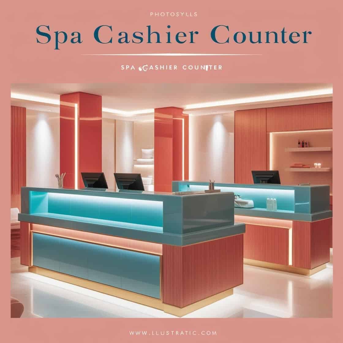 Quầy Thu Ngân Cho Spa Quầy Thu Ngân Cho Spa