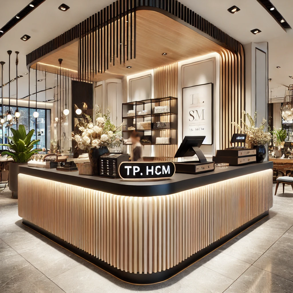 Quầy Thu Ngân Đẹp Tại TP.HCM Quầy Thu Ngân Đẹp Tại TP.HCM