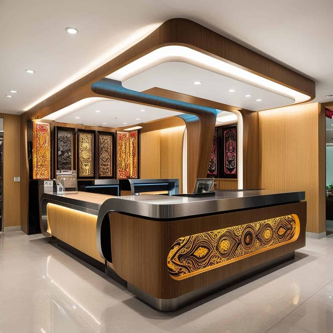 Quầy Thu Ngân Thiết Kế Độc Đáo Tại Nha Trang (3) Quầy Thu Ngân Thiết Kế Độc Đáo Tại Nha Trang (3)