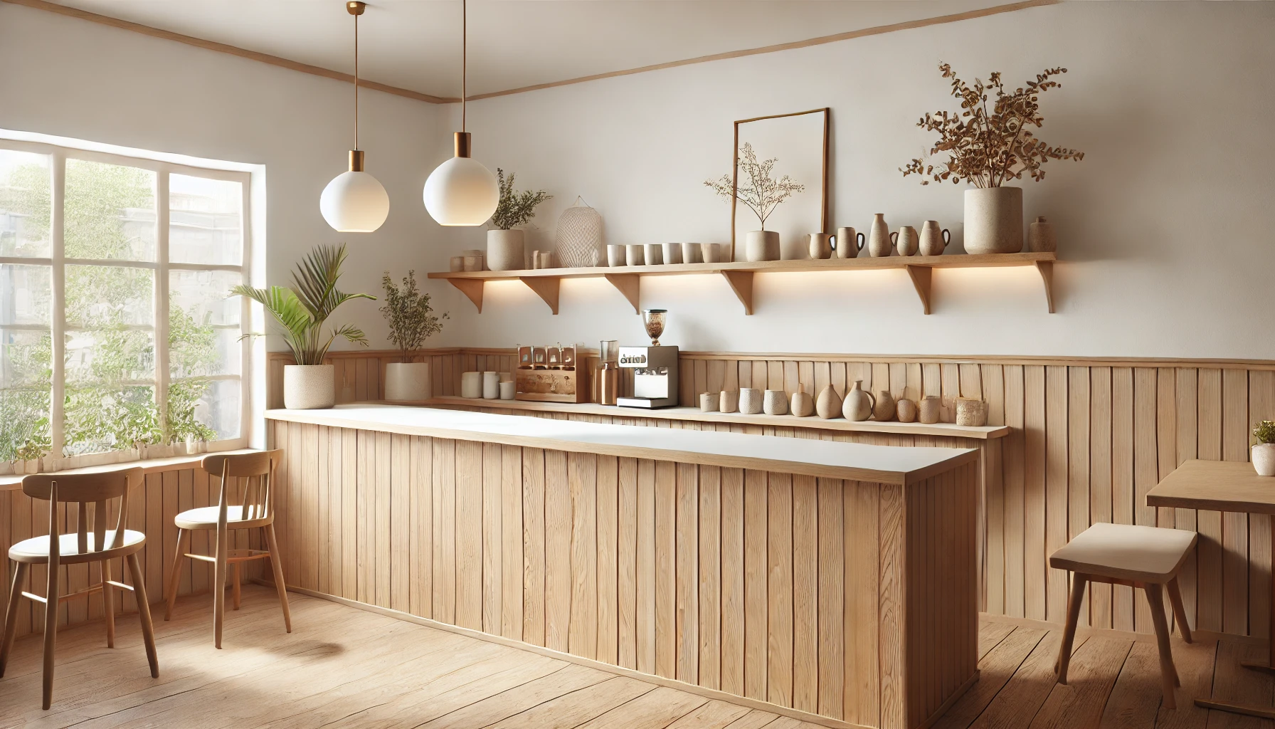 Quầy bar cafe đơn giản 3 Quầy Bar Cafe đơn Giản 3