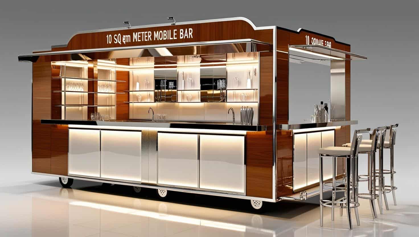 Quầy bar di động 10m2 Quầy bar di động 10m2