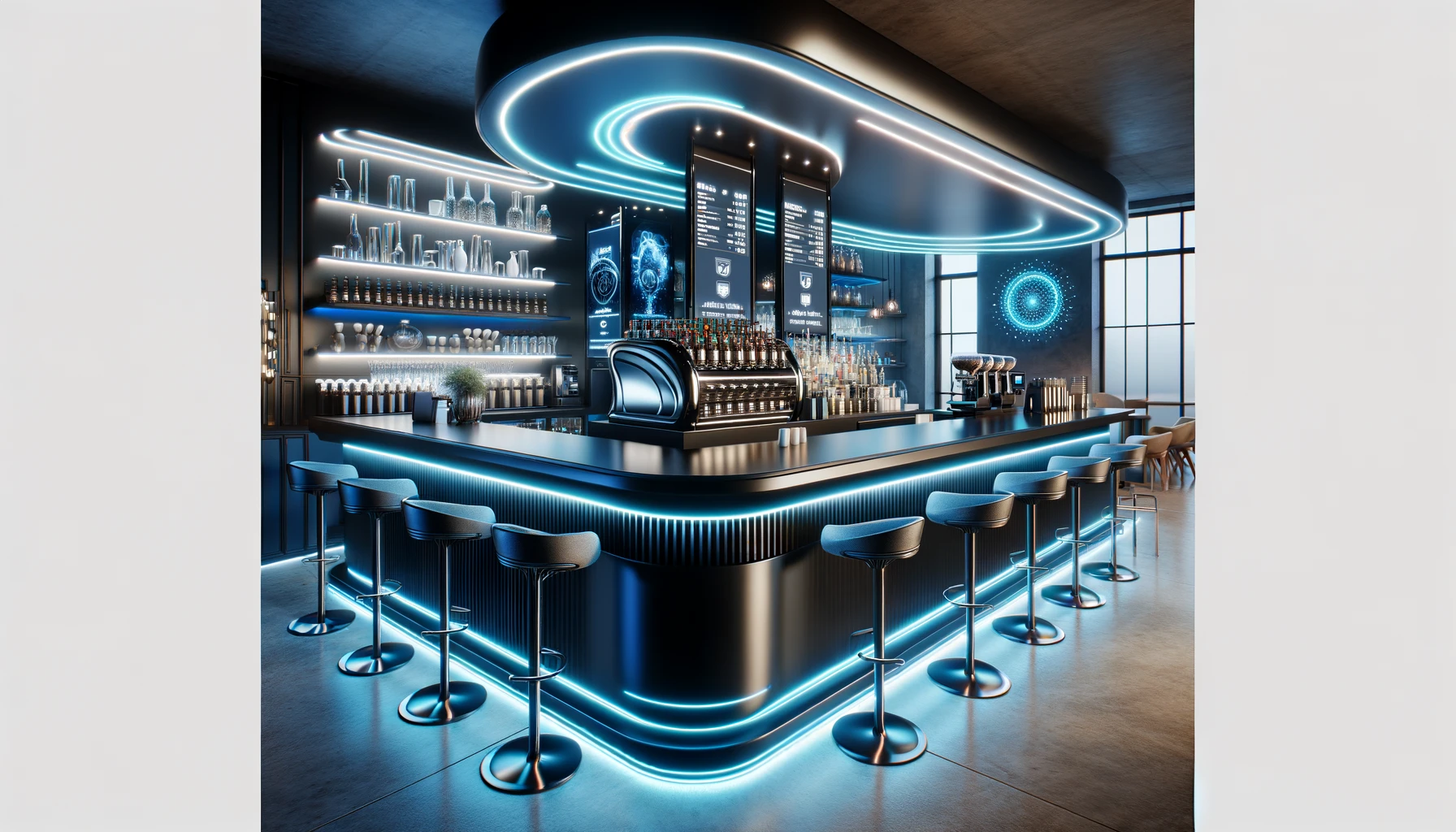 Quầy Bar Nhỏ đẹp Cho Quán Cafe