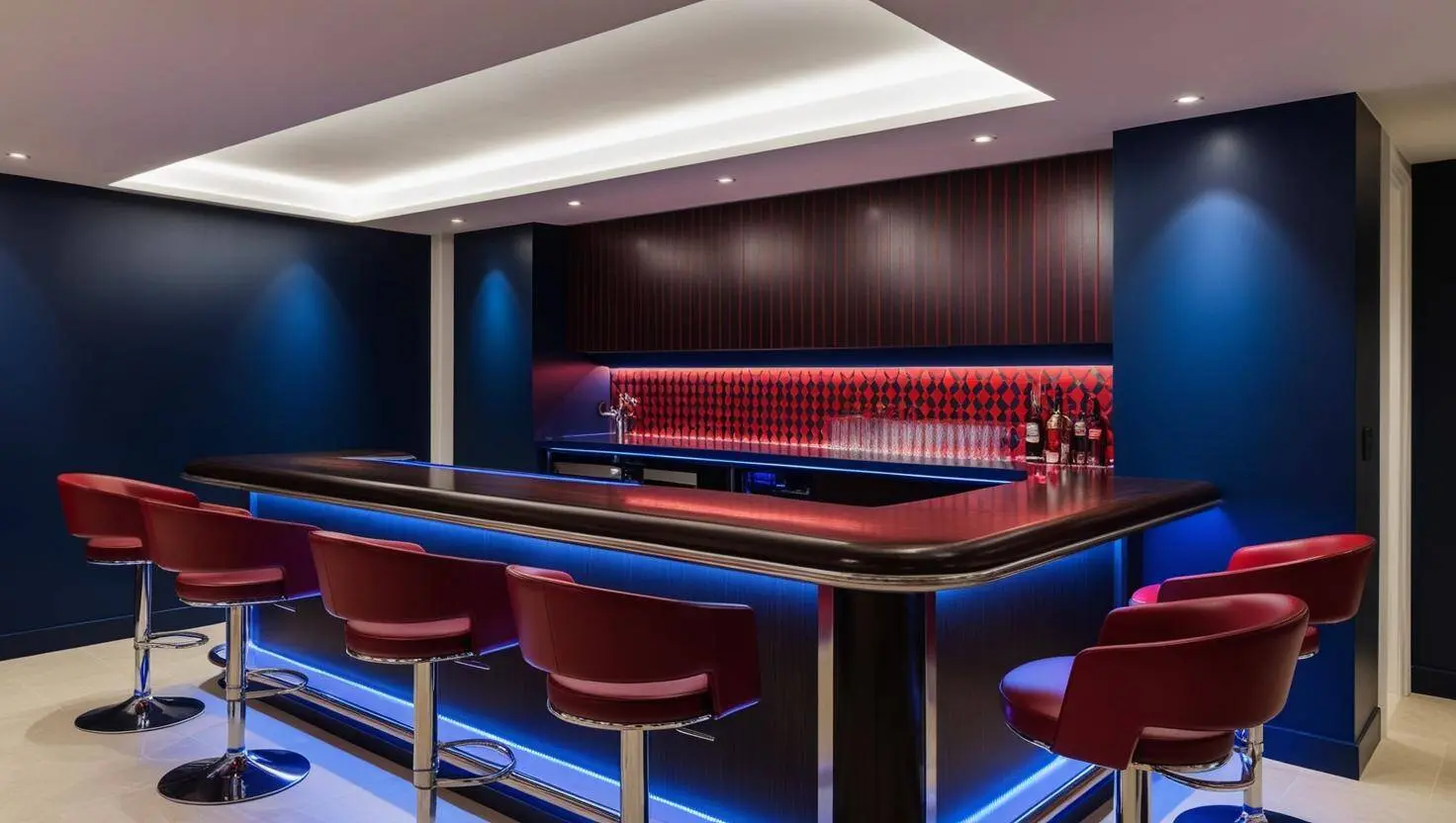 Quầy pha chế đẹp cho quán bar và nhà hàng (3)