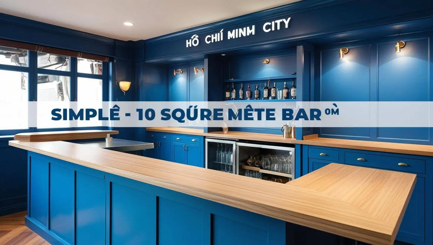 Quầy pha chế giá rẻ (2) Ảnh minh họa trong bài viết
